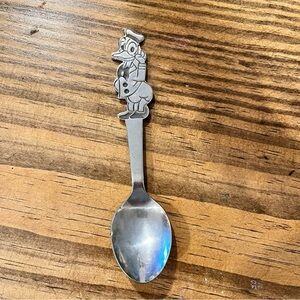Vintage Disney Donald Duck Toddler Spoon 1980s